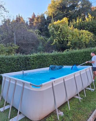 Piscina Bestway 412 m x 2 m × 122 h completa 