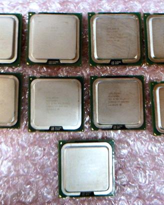 processori per pc computer fisso desktop VARI