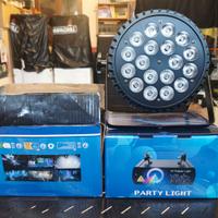 Laser+macchina del fumo+par led