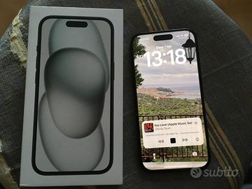 Iphone 15 128 giga Black