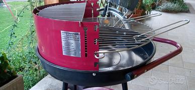 Barbecue con ruote