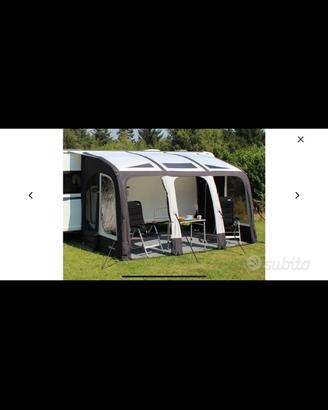 Veranda gonfiabile per roulotte e camper