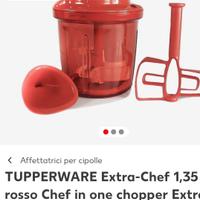 tritatutto tupperware nuovo imballato