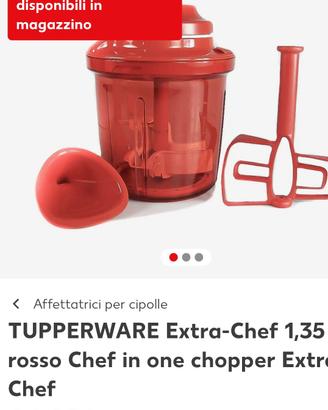 tritatutto tupperware nuovo imballato