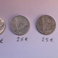 Monete 10 lire del 1954