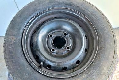 4 Cerchioni acciaio originali 500Bx13H ET20 Peugeo