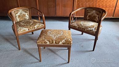 SALOTTINO VINTAGE TRE PEZZI