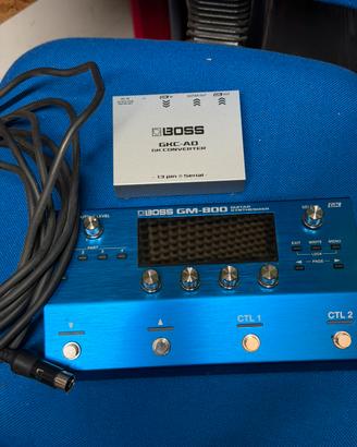 Guitar synth  Boss  GM 800 cavo GK 13 e convertito