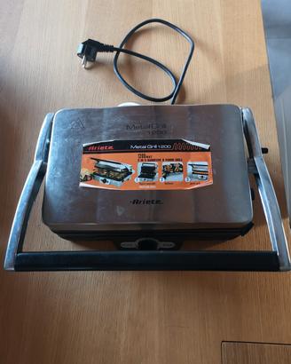 griglia metal grill Ariete 1200