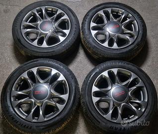 CERCHI E GOMME FIAT 500 S ORIGINALI 
