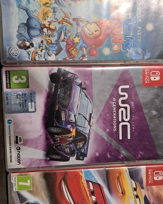 Nintendo Switch, volante ,giochi