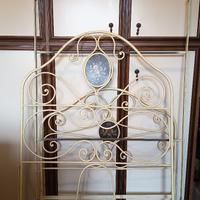 Letto singolo Vintage in ferro battuto