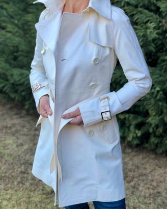 Trench bianco Elisabetta Franchi