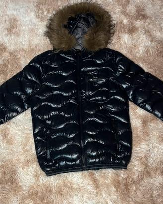 Blauer nero con pelliccia