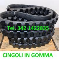 Cingoli in gomma 230x96x31 230x96x33 ricambio