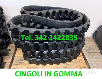 Cingoli in gomma 230x96x31 230x96x33 ricambio