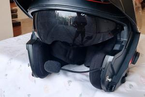 casco modulare con bluetooth integrato