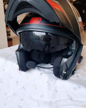 casco modulare con bluetooth integrato