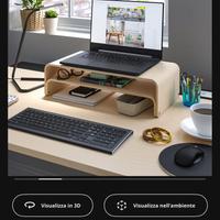 Supporto pc scrivania Ikea
