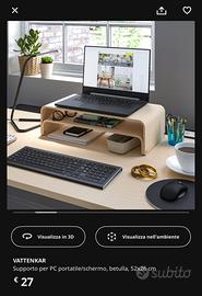 Supporto pc scrivania Ikea