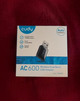 Adattatore Wi-Fi USB Cudy AC600 Dual Band
