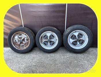 5 CERCHI FIAT 131 ORIGINALI fergat SUPERMIRAFIORI