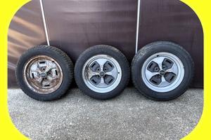 5 CERCHI FIAT 131 ORIGINALI fergat SUPERMIRAFIORI