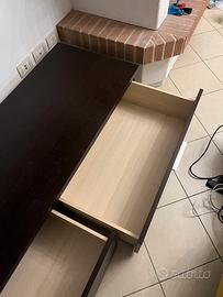 Mobile tv legno