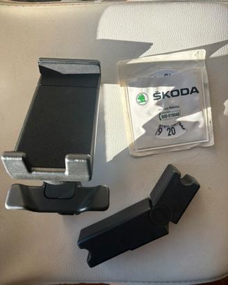 Porta tablet / cellulare originale Skoda Karoq