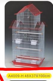 Gabbia a castello con accessori nuova