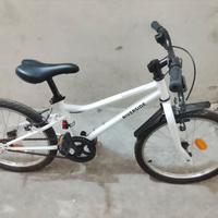 Bicicletta 20 pollici bianca