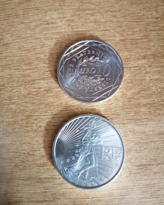 Moneta 10 euro Francia seminatrice 2009