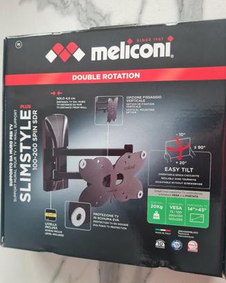 supporto da muro per tv MELICONI