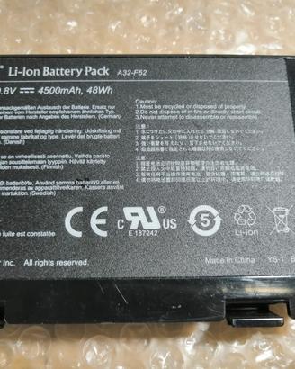 Asus Batteria A32-F52 - per Portatile 