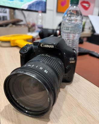 Canon EOS 550D + Sigma 18-50mm f/2.8