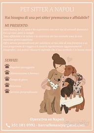 Pet sitter su napoli