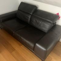 Divano in pelle divani e divani testa di moro