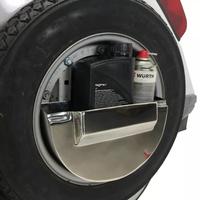 BOX PORTA OGGETTI VESPA PX DA RUOTA DI SCORTA ACCI