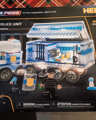 Furgone della polizia  mattoncini
