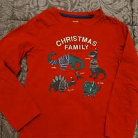 t-shirt natale bambino 6 anni 