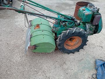 trattore motocoltivatore 14cv lombardini con fresa