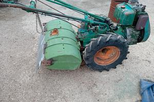 trattore motocoltivatore 14cv lombardini con fresa