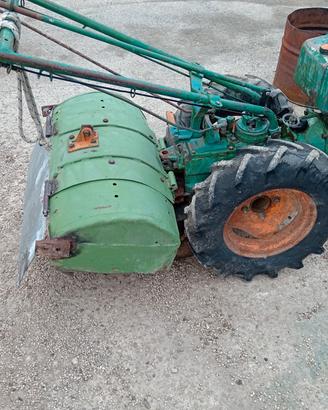 trattore motocoltivatore 14cv lombardini con fresa