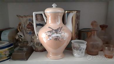brocca antica ceramica vintage altwasser primi 900