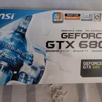 scheda grafica msi GTX 680 2 GB