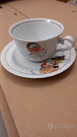 Tazza con piattino Sbirulino