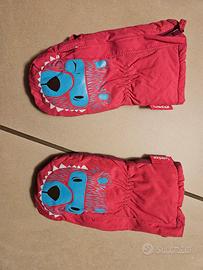 guanti sci bambina tg 3/4 wed ze
