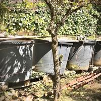 Secchi tondi plastica (HDPE)  1 M x 1 M 400 Lt