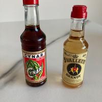 Bottiglie mignon Brandy e Cinar