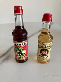 Bottiglie mignon Brandy e Cinar